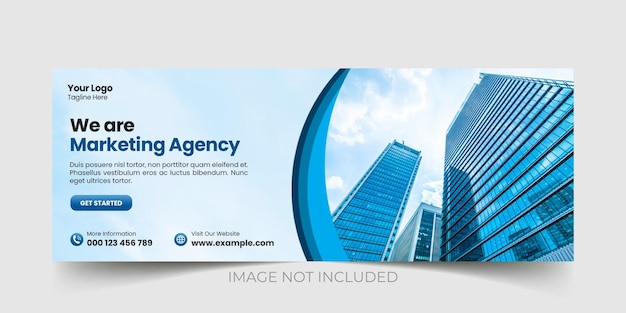 digital marketing agency and corporate business facebook cover social media post banner