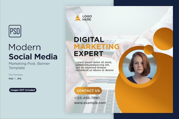 Digital Marketing Agency Business Banner Design Template