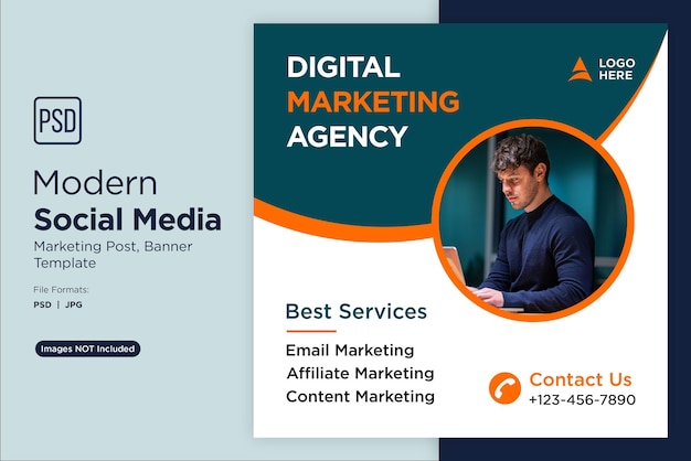 Digital Marketing Agency Business Banner Design Template