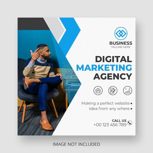 Digital Marketing Agency social Media post Template
