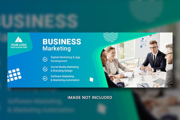 PSD digital marketing banner cover