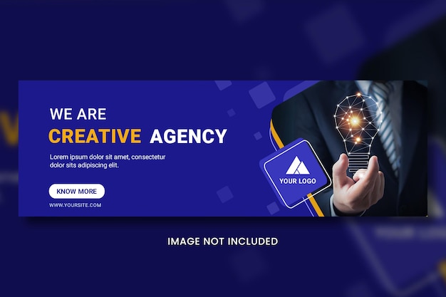 Digital marketing banner cover