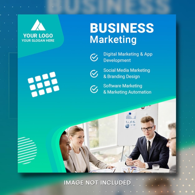 digital marketing banner socials media