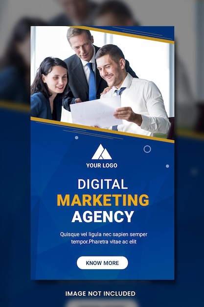 PSD digital marketing banner