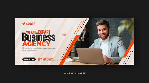 digital marketing social media facebook cover and web template design
