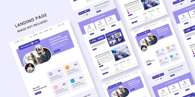 Digital Marketing Website Landing Page