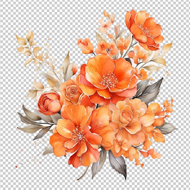 Digital oilpainted floral pattern glitter flower design floral flower bouquet design