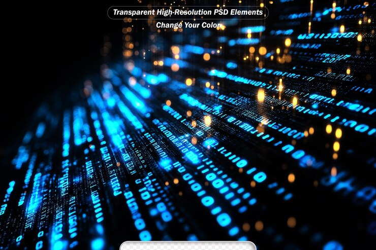 PSD digital perspectives series arrangement of abstract grids and numbers on the subject of business