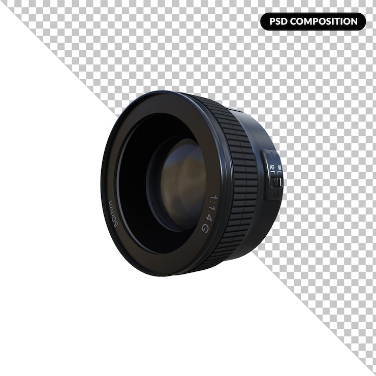 PSD デジタル写真カメラ分離 3 d レンダリング