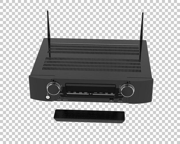 투명한 배경 3d 렌더링 그림에 격리된 디지털 플레이어