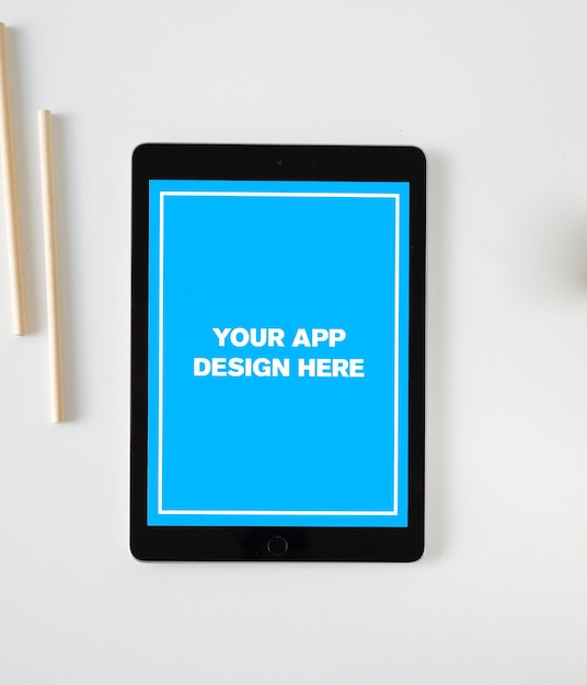 Digital tablet mockup