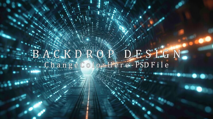PSD digital tunnel a glowing path to the future