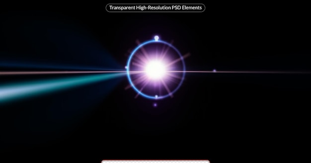 PSD digitale lens flare lens flare licht lekken abstract overlays achtergrond