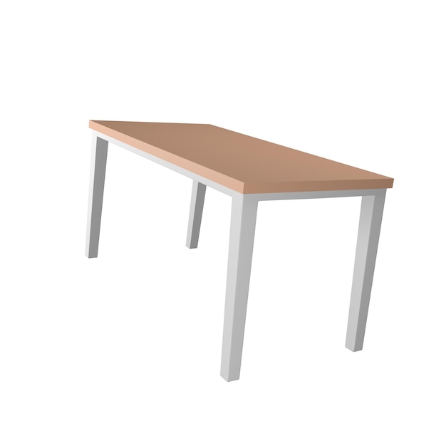 PSD dining table