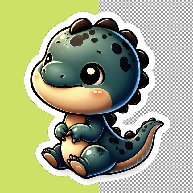 PSD dinodelightpng sticker