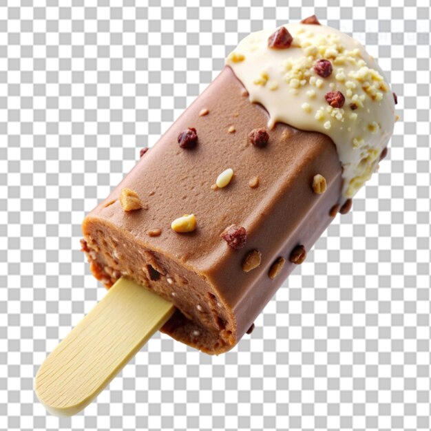 PSD dipped cone on transparent background