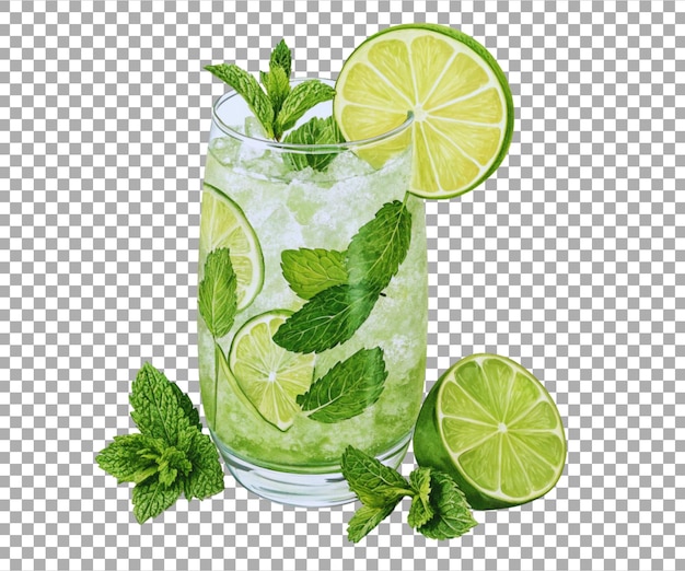 Прямо над снимком Mojito Glass на