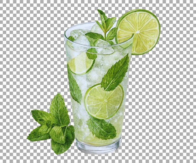 Прямо над снимком Mojito Glass на