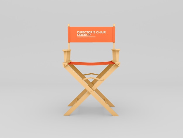 PSD director chair mockup