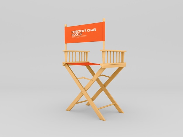 Director chair mockup