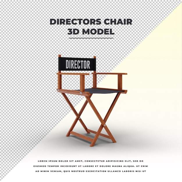 PSD directors chair