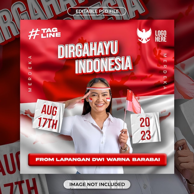 PSD dirgahayu indonesië social media post