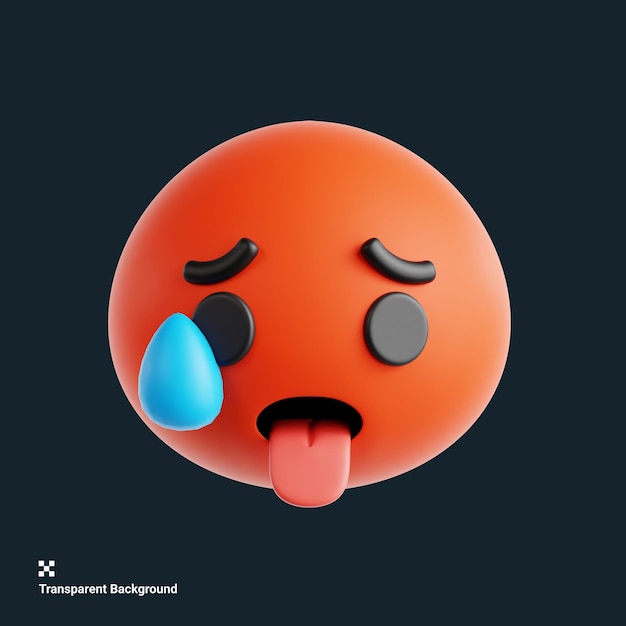 3D emoji 插圖圖像