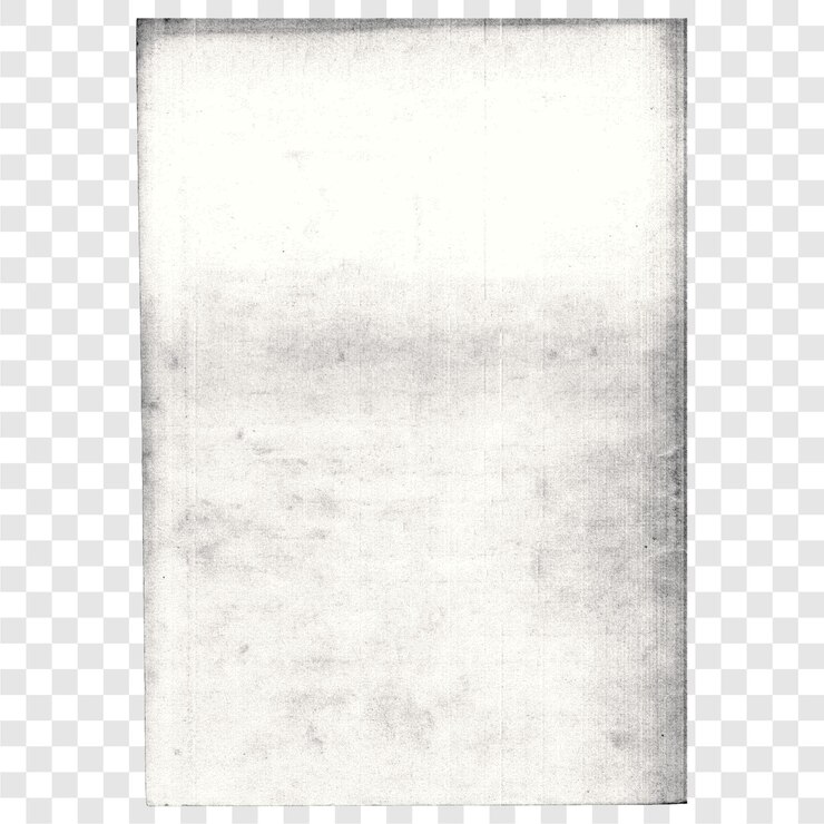 PSD dirty photocopy gray paper texture background transparent