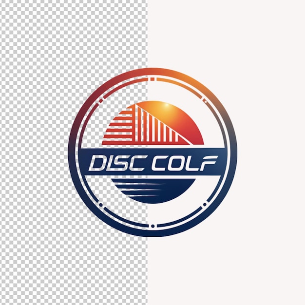 PSD logo del disco da golf