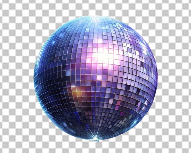 PSD disco bal op witte achtergrond