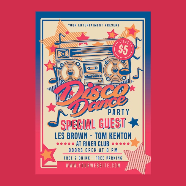 PSD disco dans feest