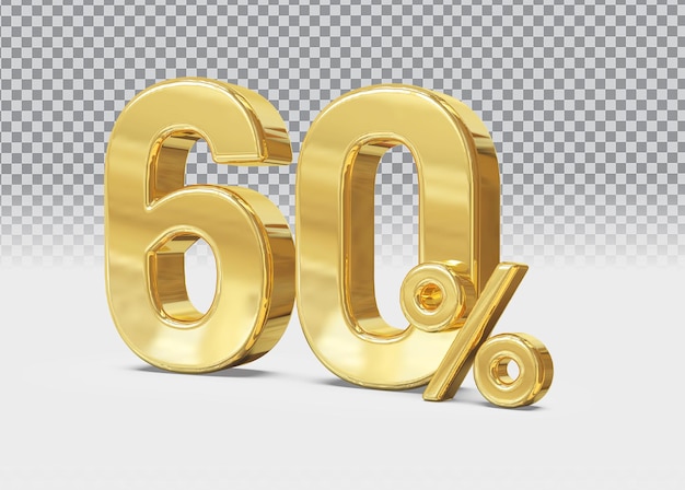 PSD discount 60 percent number gold