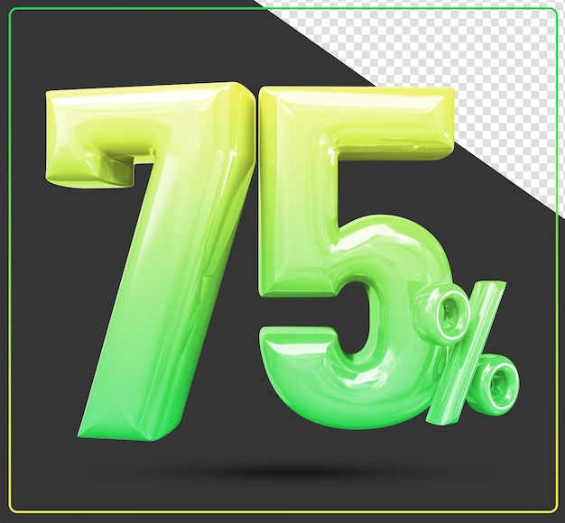 할인 75% 골드 번호 3d