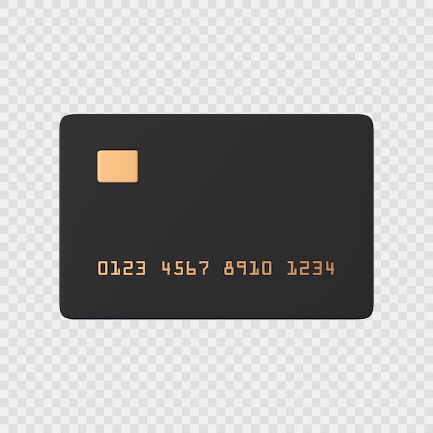 PSD discount card 3d icon