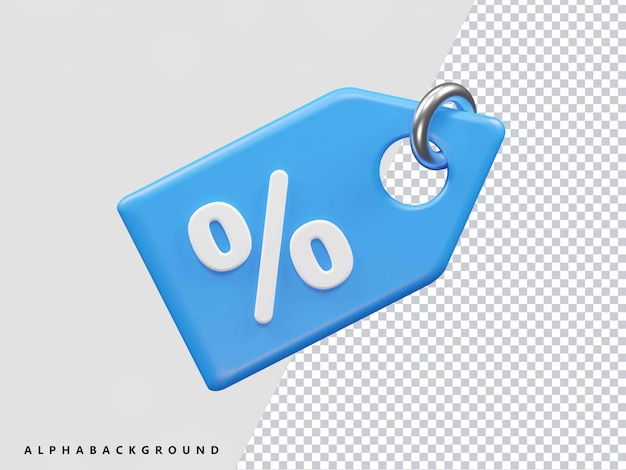 Discount sale 3d icon