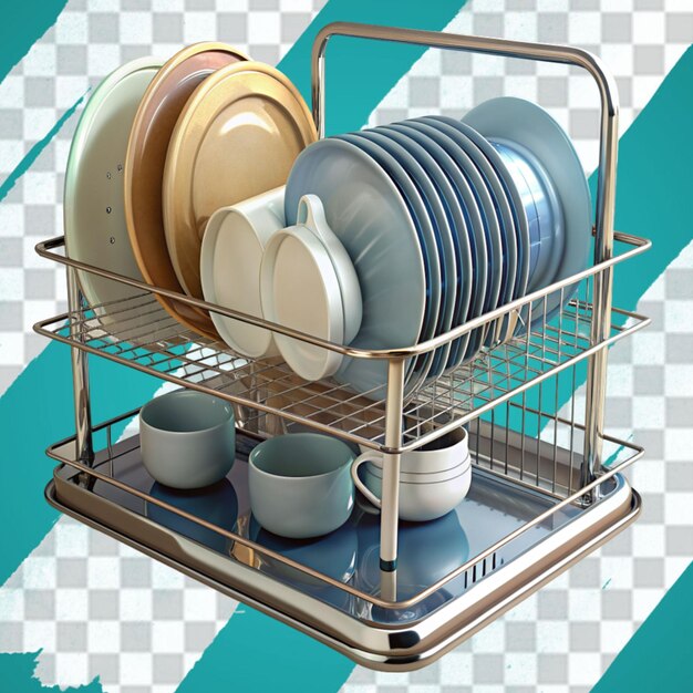 PSD dish rack