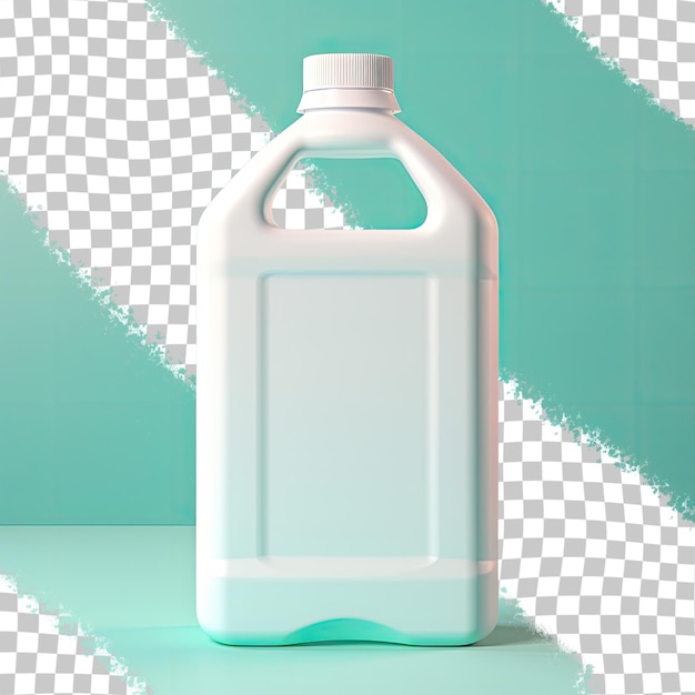 PSD dishwashing liquid package against transparent background