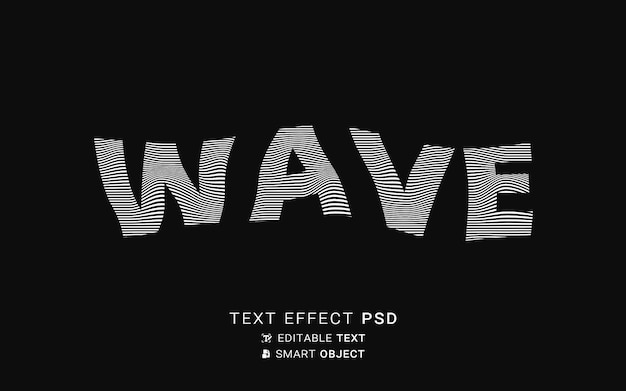 Disort text effect