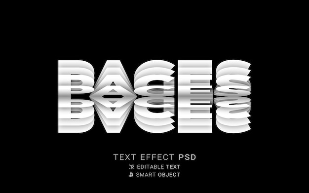 Disort text effect