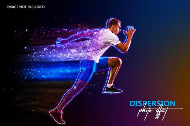 Dispersion dynamic photo effect