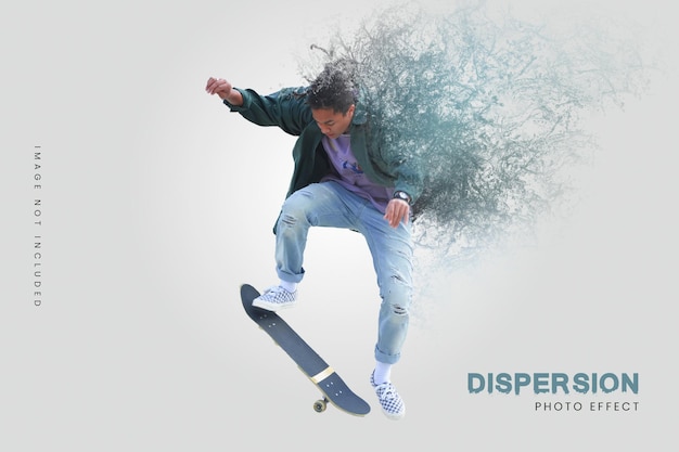 PSD dispersion manipulation photo effect