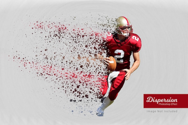 Dispersion manipulation photoshop effect