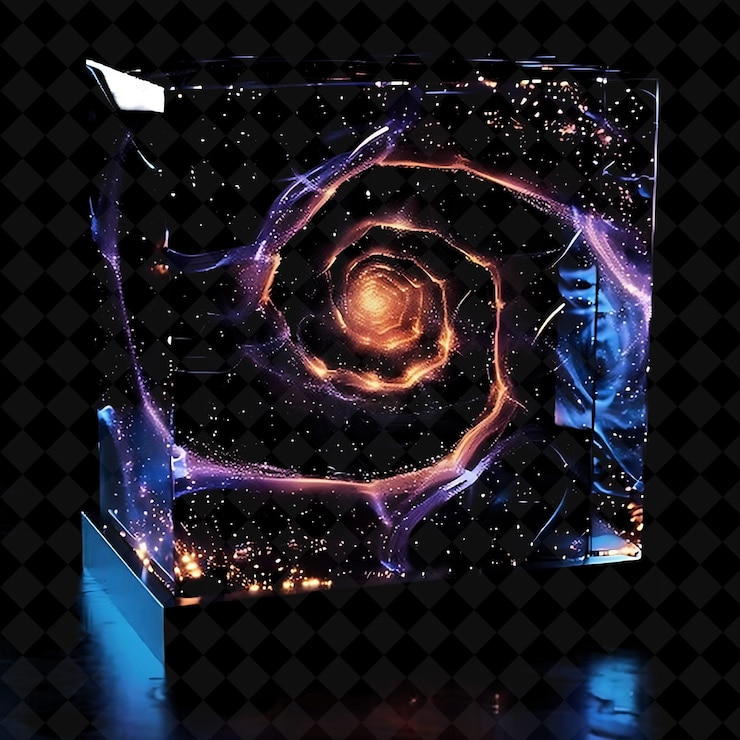 PSD a display of a galaxy and a galaxy with a galaxy on it