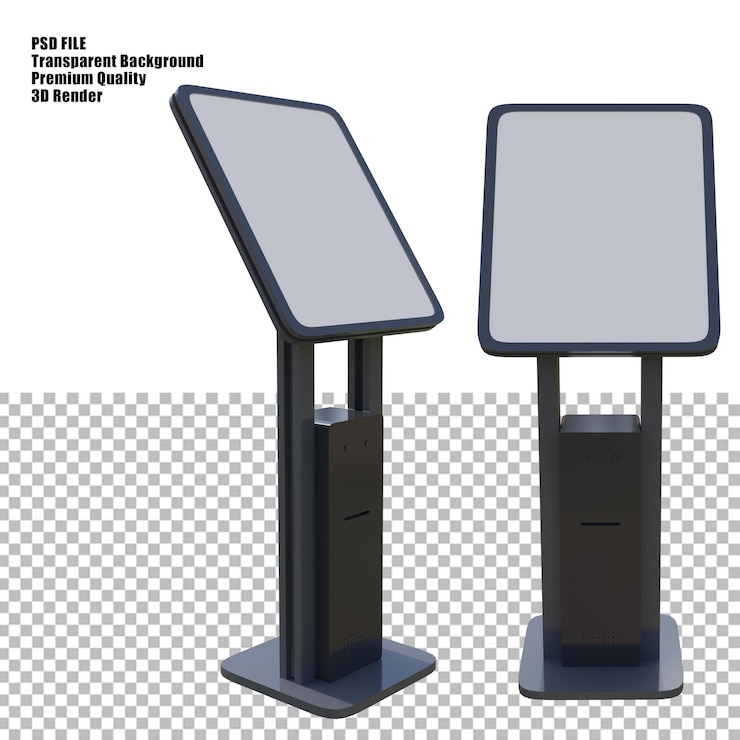 PSD display stand