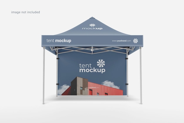 PSD display tent mockup