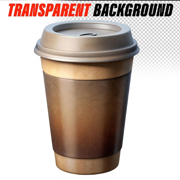 PSD 일회용 커피 컵