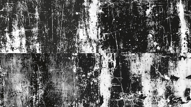 Distressed Overlay Texture of Rusted Peeled Metal