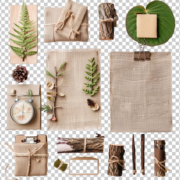 Diy craft isolated on transparent background