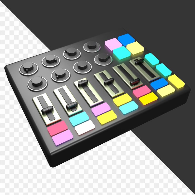 PSD dj 3d illustrations