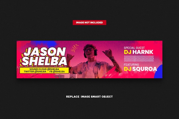 Dj banners web template